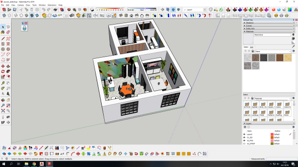 Daniela Božić: 3D modeliranje interijera u SketchUp Pro 2019.