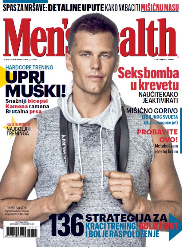 Uprite muški – uz listopadsko izdanje Men’s Healtha!