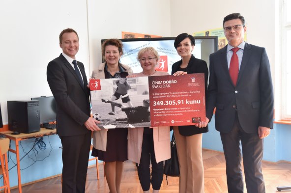 PBZ Grupa dodijelila 40. donaciju u okviru projekta "Činim dobro svaki dan“