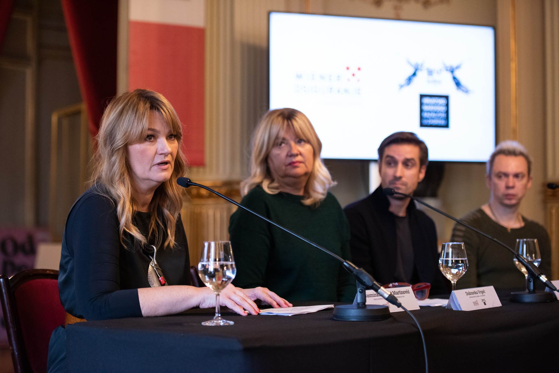 Jasminka Horvat Martinovic, Dubravka Vrgoc, Leonard Jakovina i Vladimir Malakhov