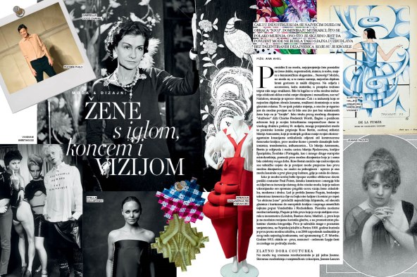 Novi Elle uranja u kariranu modu, pernatu avangardu i ode ženskoj snazi