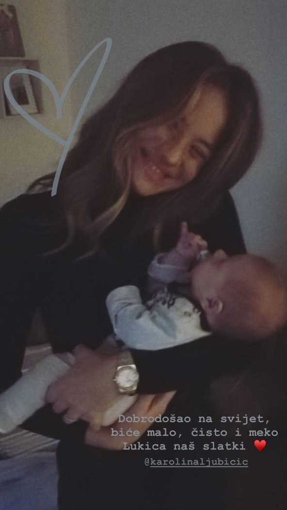 Izabel Kovačić presretna zbog bebe