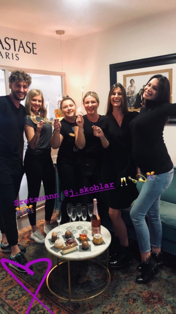 Ivu Jerković ni visoka trudnoća ne sprječava da se dobro zabavi