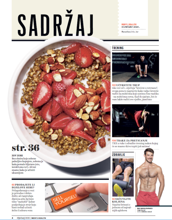 Uz Men’s Health 2020. će definitivno biti vaša najbolje građena godina!