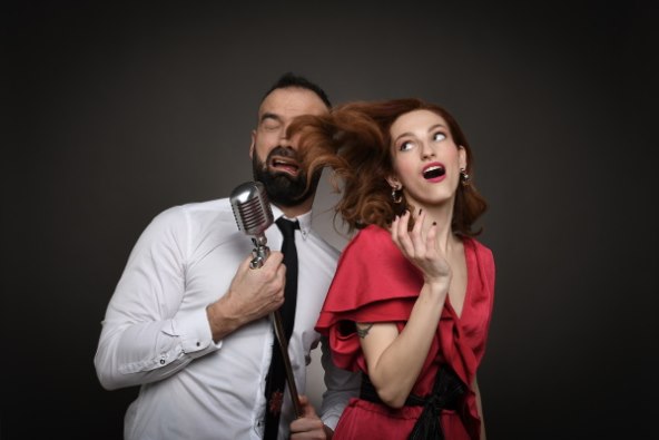 Stand up komičar Ivan Šarić i Antonia Matković Šerić