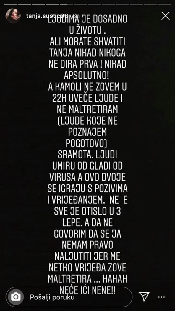 Tanja iz 'Ljubavi na selu': 'Predugo trpim, moram na policiju'