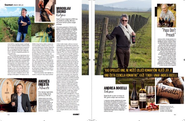 Svjestke zvijezde i njihova vina