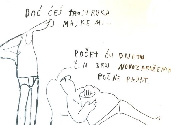 Ovih tjedana uživamo u 'karantenskim' ilustracijama Tisje Kljaković