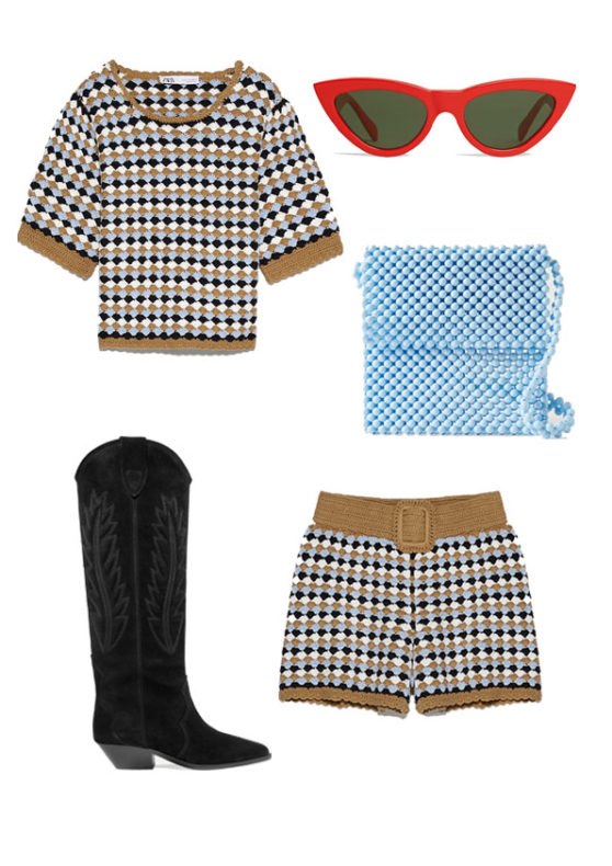 Kompletić ZARA, naočale CELINE, torbica FAITHFULL THE BRAND, čizme ISABEL MARANT.