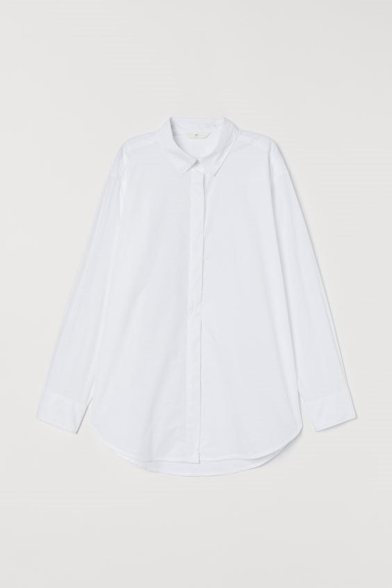 H&M, predimenzionirana pamučna košulja, 150kn