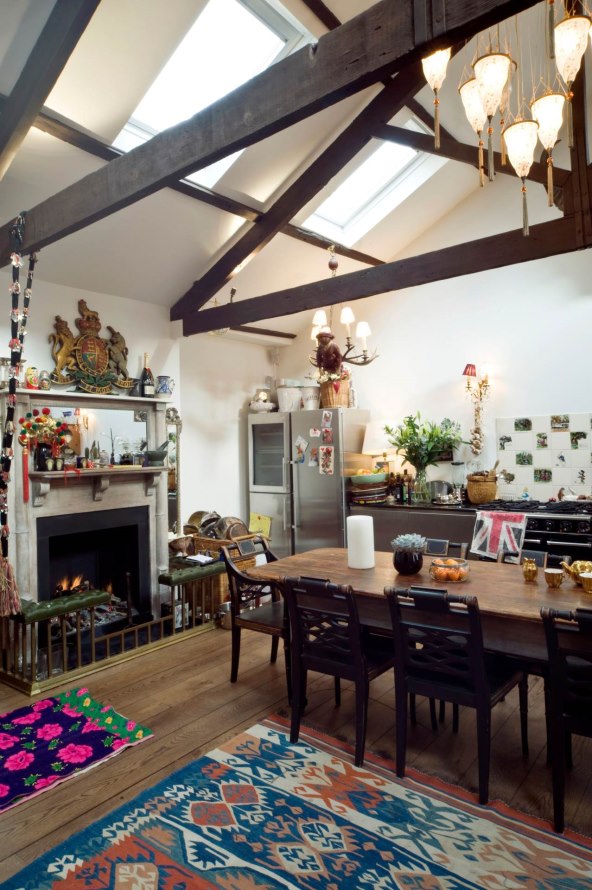 Dopustite da vas omađija chic kaos u arty oazama vrhunskih dizajnera