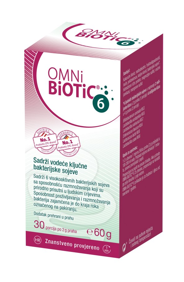 Snaga vašeg imuniteta nalazi se u vašim crijevima – OMNi-BiOTiC® 6
