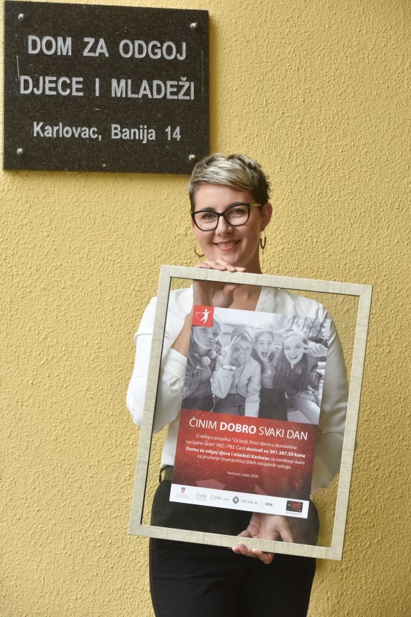 PBZ Grupa donirala oko 300.000 kuna Domu za odgoj djece i mladeži Karlovac