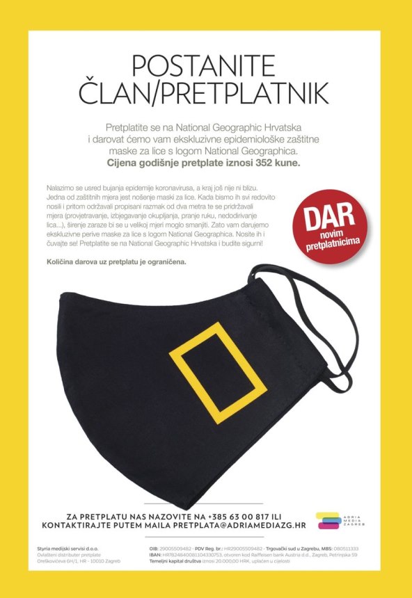 Pretplatite se na National Geographic Hrvatska i budite sigurni!