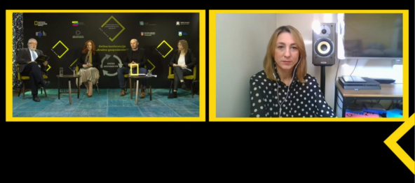 Hrvoje Prčić, Sanja Kalambura, Mario Klobučar i Ana Andabaka ( studio ) i Marija Šutina ( online )