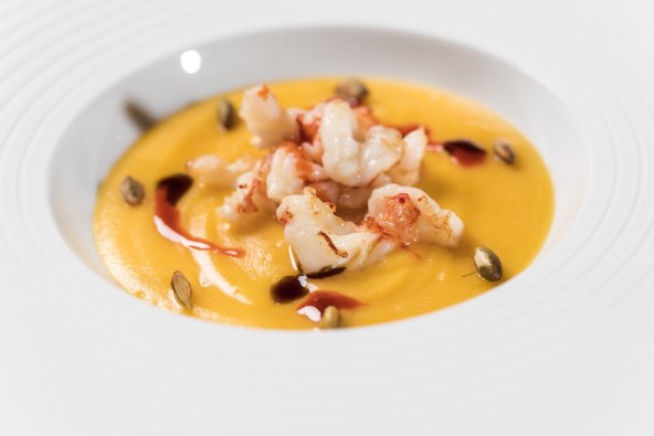 Juha od muškatne tikve po receptu chefa Fabricia Vežnavera