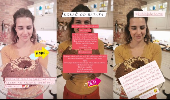 Recept za božićni kolač Doris Pinčić