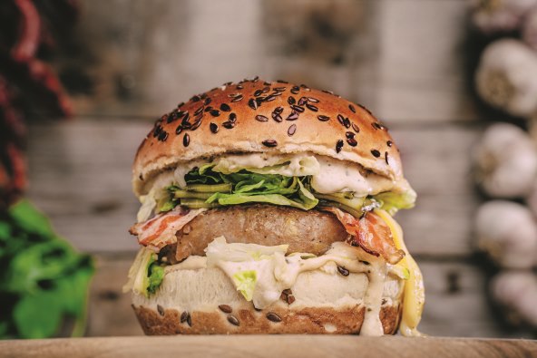 Chicken Bacon Burger