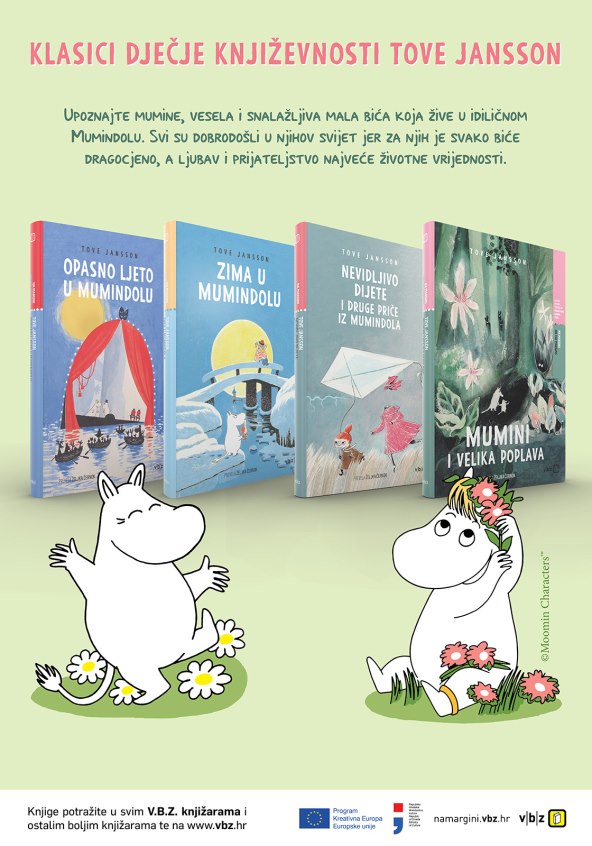 Knjige o Muminima Tove Jansson prevedeni su na više od 50 jezika
