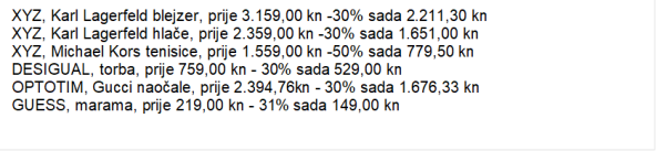 PROLJETNI MUST-HAVE  U Designer Outletu Croatia čekaju vas popusti do -70%