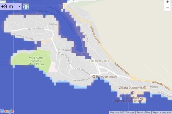 Ovo je jadranska obala 2100. Ako se ne opametimo i iskoristimo Sunce...