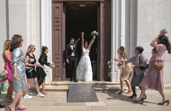 Mario Ančić se oženio u Rovinju, već idući dan sretni par krenuo preko bare