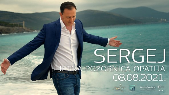 Sergej Ćetković u kolovozu nastupa u Opatiji i Šibeniku