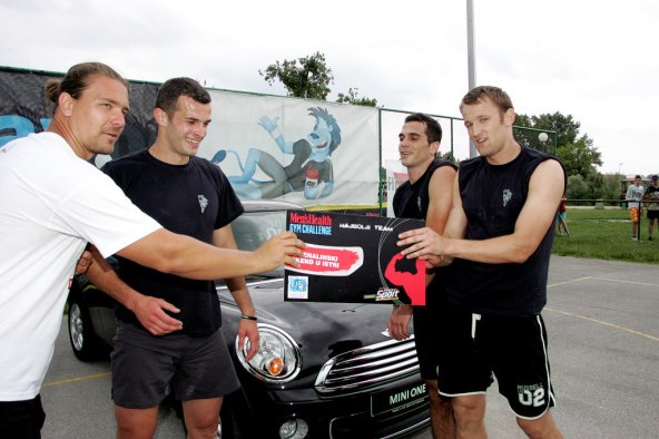 Mlinarić i Petreković osovina Men's Health Gym Challengea  