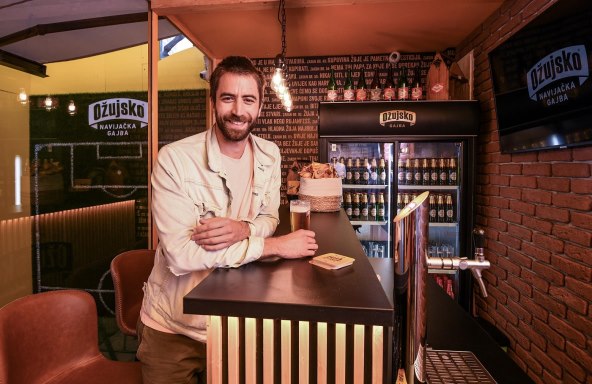 Žujinu Gajbu otvorili poznati navijači