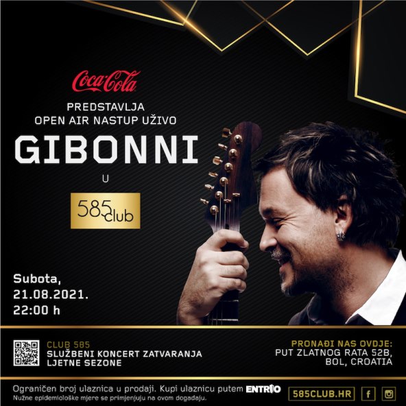 Severina i Gibonni stižu u 585 Club na Bolu