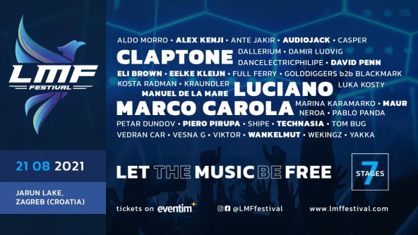 Kraj ljeta rezervirajte za elektronsku glazbenu poslasticu na Jarunu 