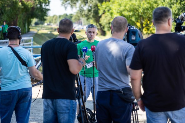 Ivan Gregov, voditelj Greenpeacove kampanje Zazeleni Grad