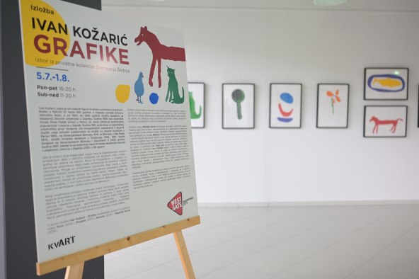 Izložba velikog Ivana Kožarića u Westgate Shopping Cityju