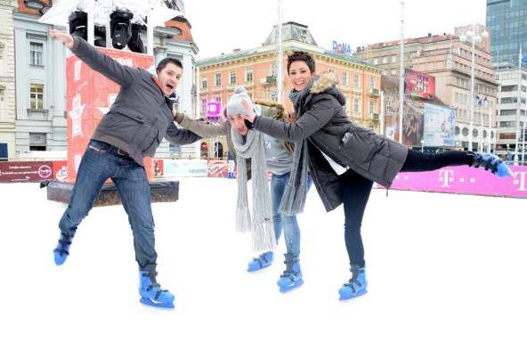 Dvoboj na ledu: voditeljice vs. voditelji Antene Zagreb