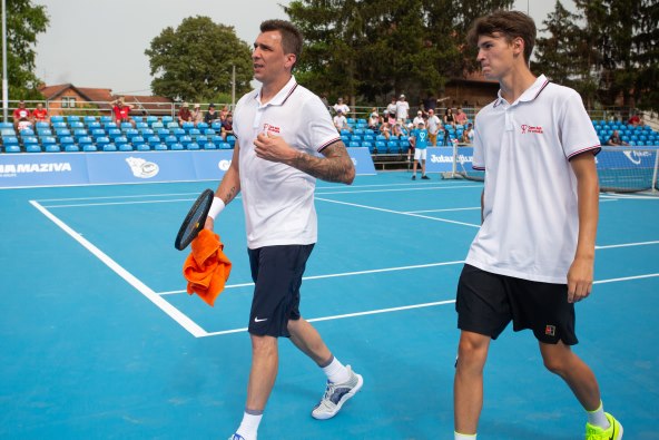 Sportska elita u Petrinji: Marin Čilić i Luka Modrić pobijedili na turniru