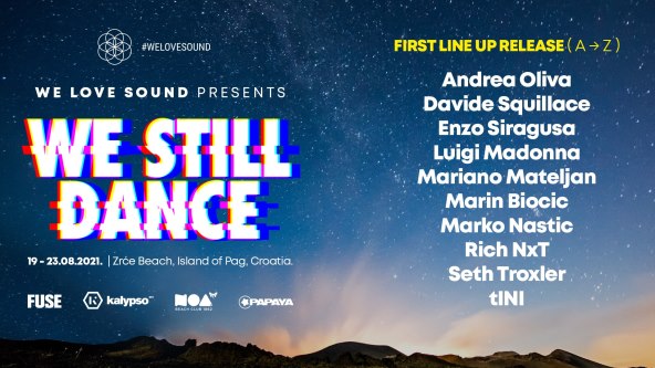 Novi ljetni festival We Still Dance predstavio prva imena