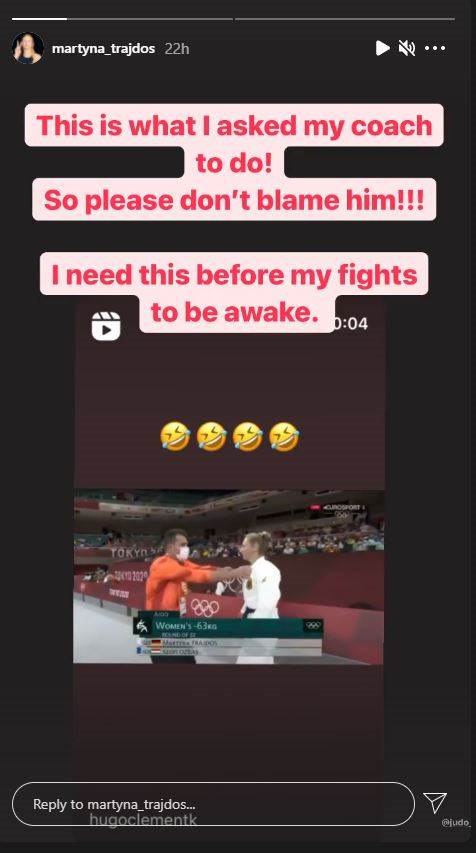 Martyna Trajdos objasnila trenerovo samaranje