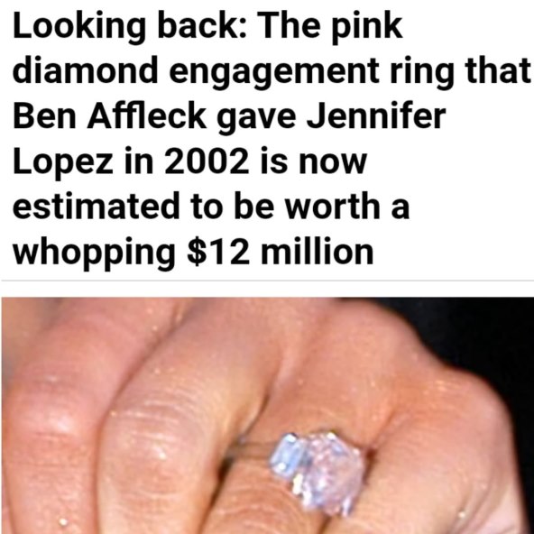 Koliko košta prsten kojim je Ben Affleck zaprosio Jennifer Lopez