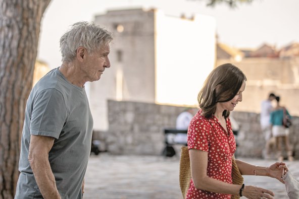 Calista Flockhart i Harrison Ford