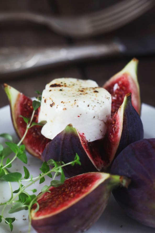 Zapečene smokve s kozjim sirom