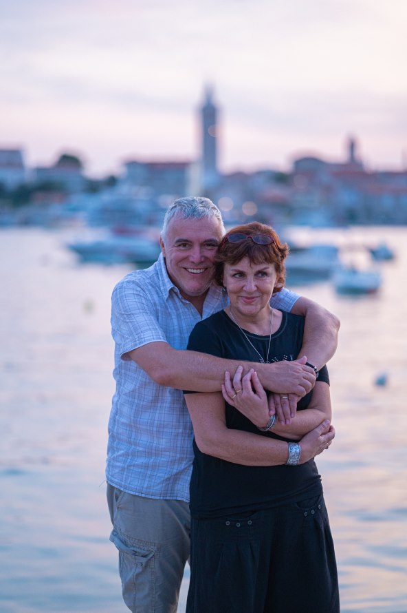 Zoran Predin i supruga Barbara