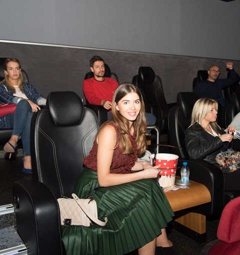 Chic izlazak Ive Šarić Leko u kino