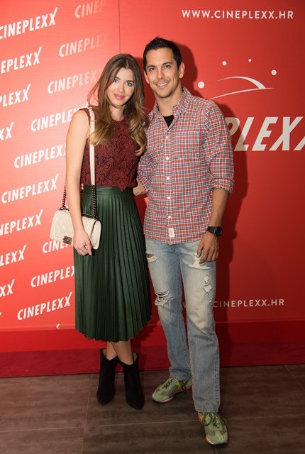Chic izlazak Ive Šarić Leko u kino