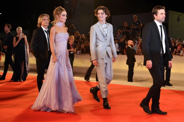 Lily Rose Depp i Timothee Chalamet