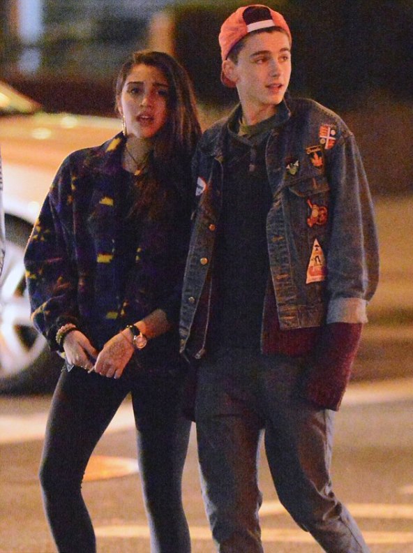 Lourdes Leon i  Timothee Chalamet
