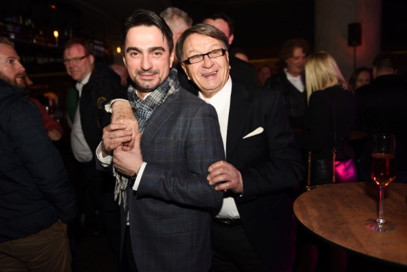 Joško Čagalj Jole i Miroslav Ćiro Blažević na događaju