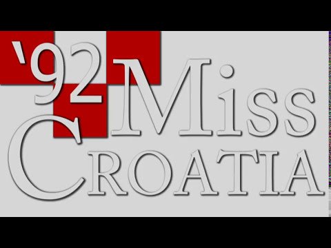 Prva Miss Hrvaske oženila sina