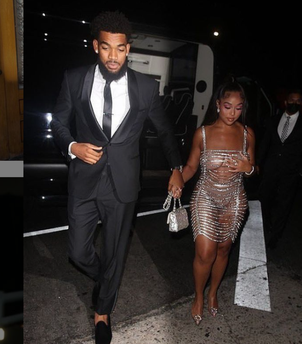 Jordyn Woods i Karl Anthony Towns