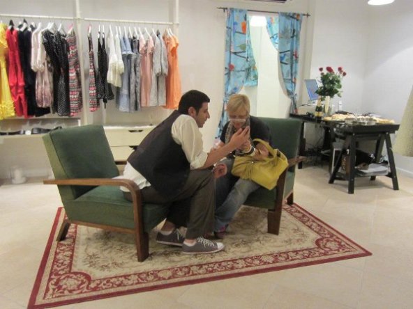 Nina Violić na otvorenju modnog butika 