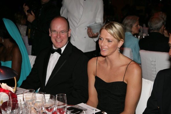Princeza Charlene i princ Albert II. na eventu